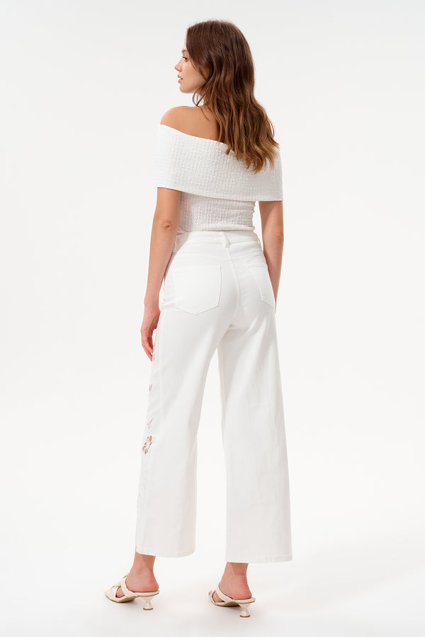 New York High Rise Wide Leg