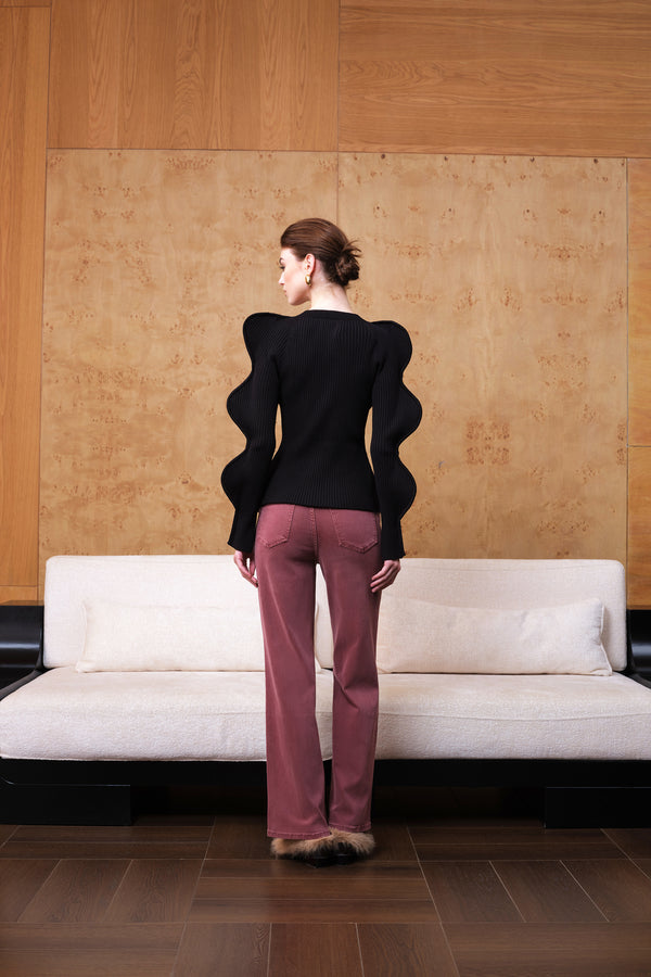 High Rise Wide Leg Jeans