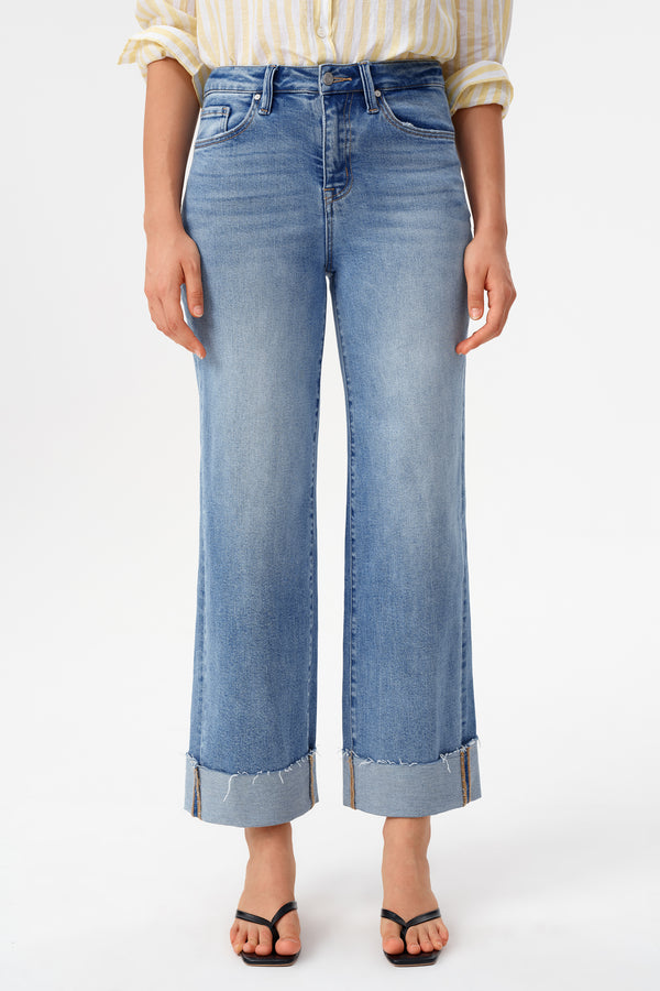 Zephyrine High Rise Wide Leg Jeans