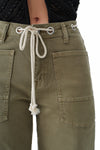 Greta High Rise Drawstring Barrel Pants