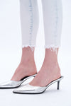 Beth Skinny Jeans With Frayed Hem