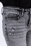 Mid Rise Stretch Ankle Skinny Denim Jeans
