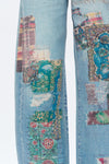 High Rise Barrel Leg Jeans-Barrel-BAYEAS