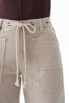 Greta High Rise Drawstring Barrel Pants