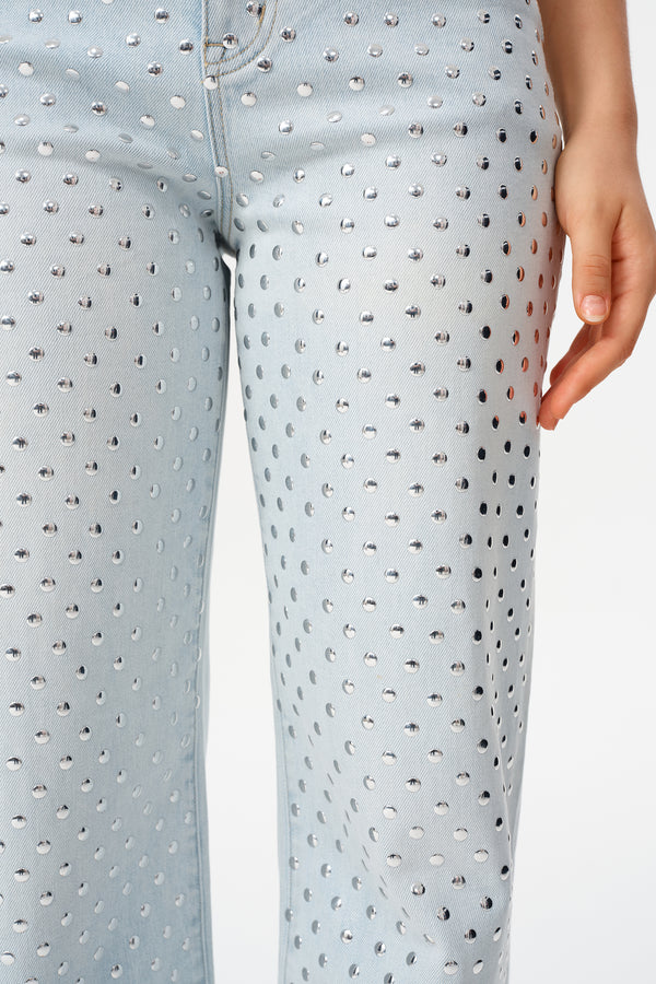 Valentine High Rise Straight Jeans