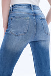 High Rise Flare Jeans-Flare & Bootcut-BAYEAS