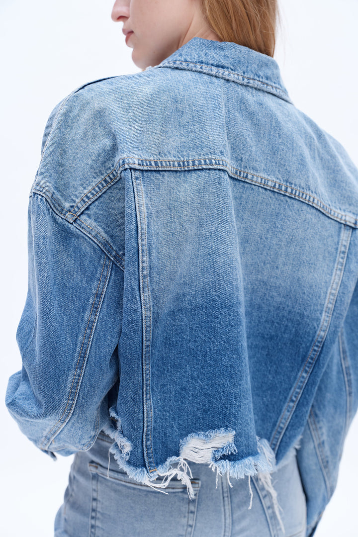 Long Sleeve Denim Jacket