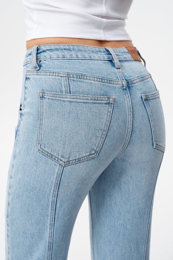 High Rise Wide Leg Jeans