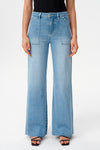 High Rise Wide Leg Jeans