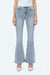 High Rise Bootcut Flare Denim Jeans-Flare & Bootcut-BAYEAS