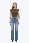 Super High Rise Wide Leg Denim Jeans