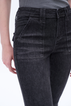 Jess Mid Rise Flare Jeans-Flare & Bootcut-BAYEAS