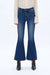 Ara High Rise Flare Leg Denim Jeans-Flare & Bootcut-BAYEAS
