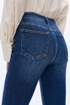 Ara High Rise Flare Leg Denim Jeans-Flare & Bootcut-BAYEAS