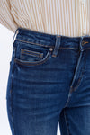 Ara High Rise Flare Leg Denim Jeans-Flare & Bootcut-BAYEAS