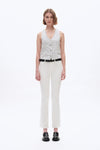 Womens Straight Flared Pants