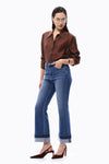High Rise Flare Leg Jeans