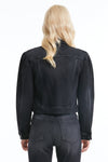 Puffy Sleeve Denim Jacket-Jackets-BAYEAS