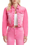 Puffy Sleeve Denim Jacket-Jackets-BAYEAS