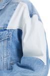 Patch Work Denim Jacket-Jackets-BAYEAS