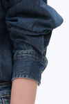Womens Oversized Denim Shirt