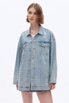 Rhinestone Denim Jacket