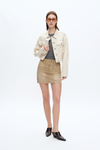 Short Denim Skirt With Pockets-Skirts-BAYEAS