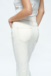 Erin Mid Rise Fishtail Denim Skirt