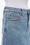 Rhinestones Denim Skirt