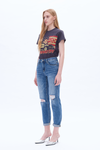 High Rise Relaxed Boyfriend Jeans-Mom Jeans-BAYEAS