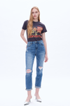 High Rise Relaxed Boyfriend Jeans-Mom Jeans-BAYEAS