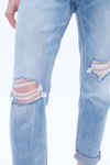 High Rise Relaxed Boyfriend Jeans-Mom Jeans-BAYEAS