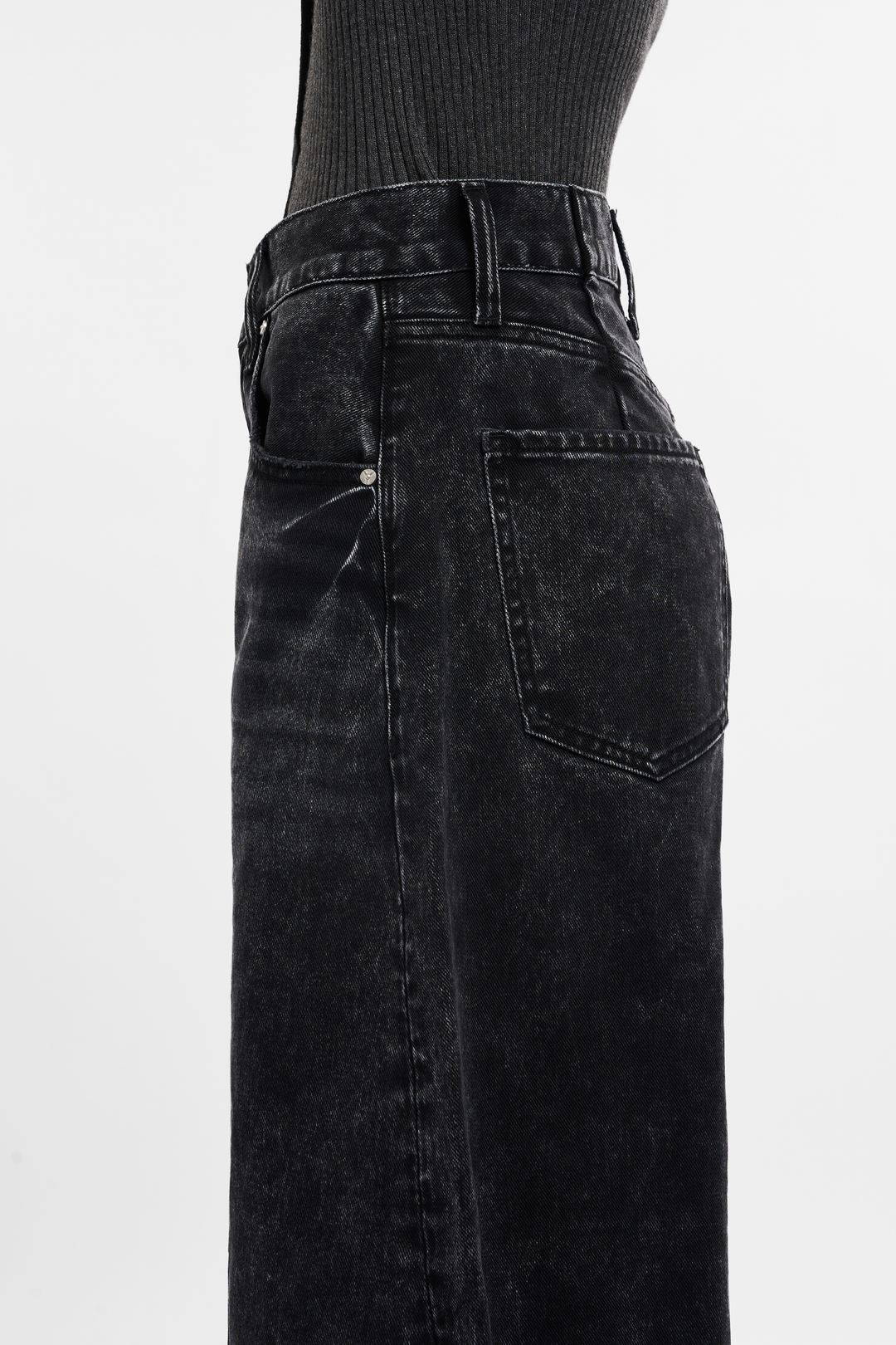 Katia Tailored Barrel Leg Denim Jeans – Bayeas Katia Tailored Barrel Leg Denim Jeans – Bayeas