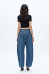 Katia Tailored Barrel Leg Denim Jeans-Barrel-BAYEAS