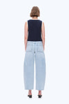 Mid Rise Balloon Denim Jeans