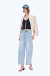 Mid Rise Balloon Denim Jeans