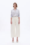 Frayed Hems Drop Crotch Barrel Jeans-Barrel-BAYEAS