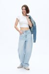 Super High Rise Barrel Jeans-Barrel-BAYEAS