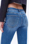 High Rise Skinny Denim Jeans-Skinny-BAYEAS