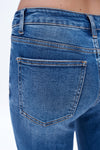 High Rise Skinny Denim Jeans-Skinny-BAYEAS