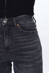 High Rise Straight Denim Jeans