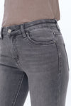 Emily Mid Rise Slim Straight Denim Jeans-Straight-BAYEAS
