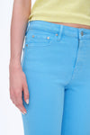 Womens Slim Fit Pants-Straight-BAYEAS