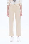 High Rise Wide Leg Denim Jeans-Wide Leg-BAYEAS