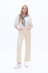 High Rise Wide Leg Denim Jeans-Wide Leg-BAYEAS