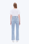 High Rise Relaxed Wide Leg Denim Jeans-Wide Leg-BAYEAS
