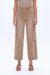 Super High Rise Cargo Straight Wide Leg Denim Jeans