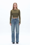 Super High Rise Wide Leg Denim Jeans