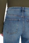 Super High Rise Wide Leg Denim Jeans