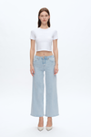 Lisa Mid Rise Wide Leg Denim Jeans-Wide Leg-BAYEAS